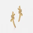 Earrings in Gold with Diamonds