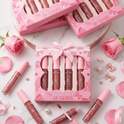 Color Castle lip gloss set features four matte liquid lipsticks
