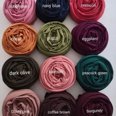 Gorgette chiffon hijab